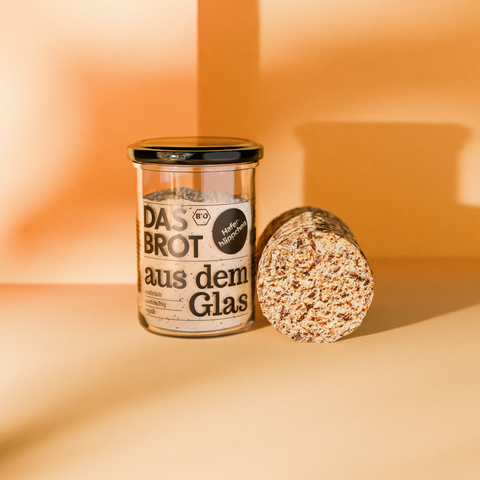 Brot im Glas