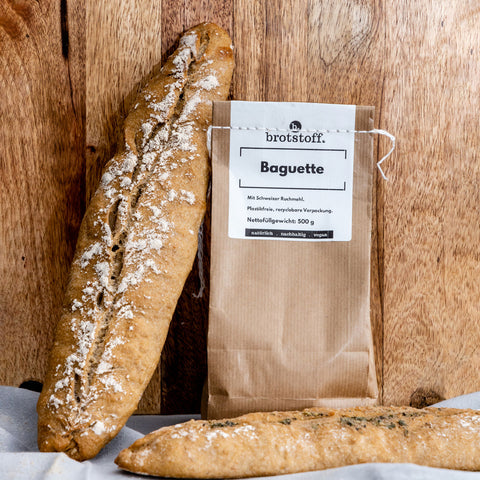 5 x Schweizer Ruchmehl Baguette