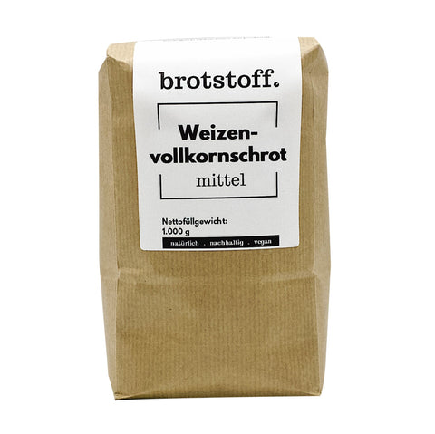 Weizenschrot mittel