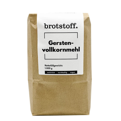 Gerstenvollkornmehl